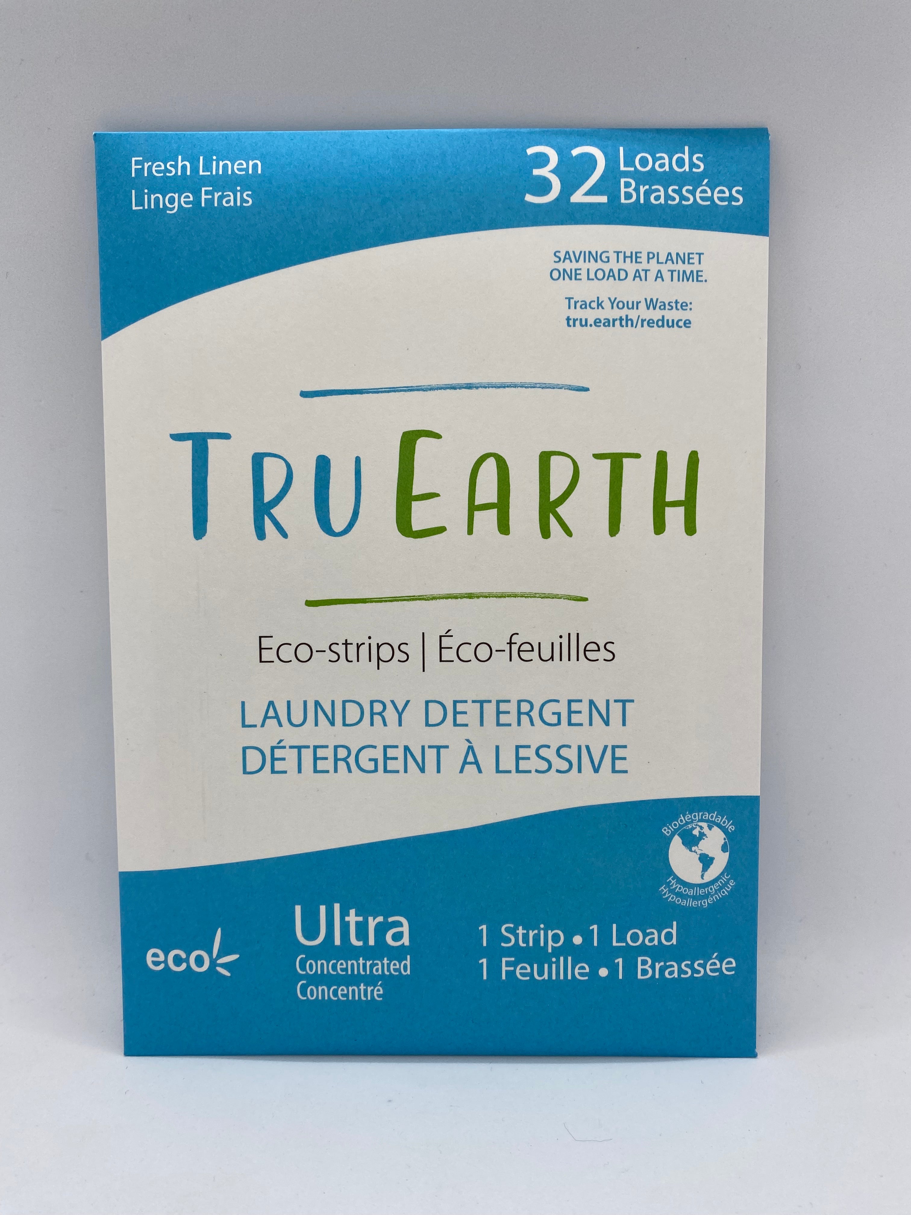 Tru Earth Laundry Detergent Strips - Fresh Linen