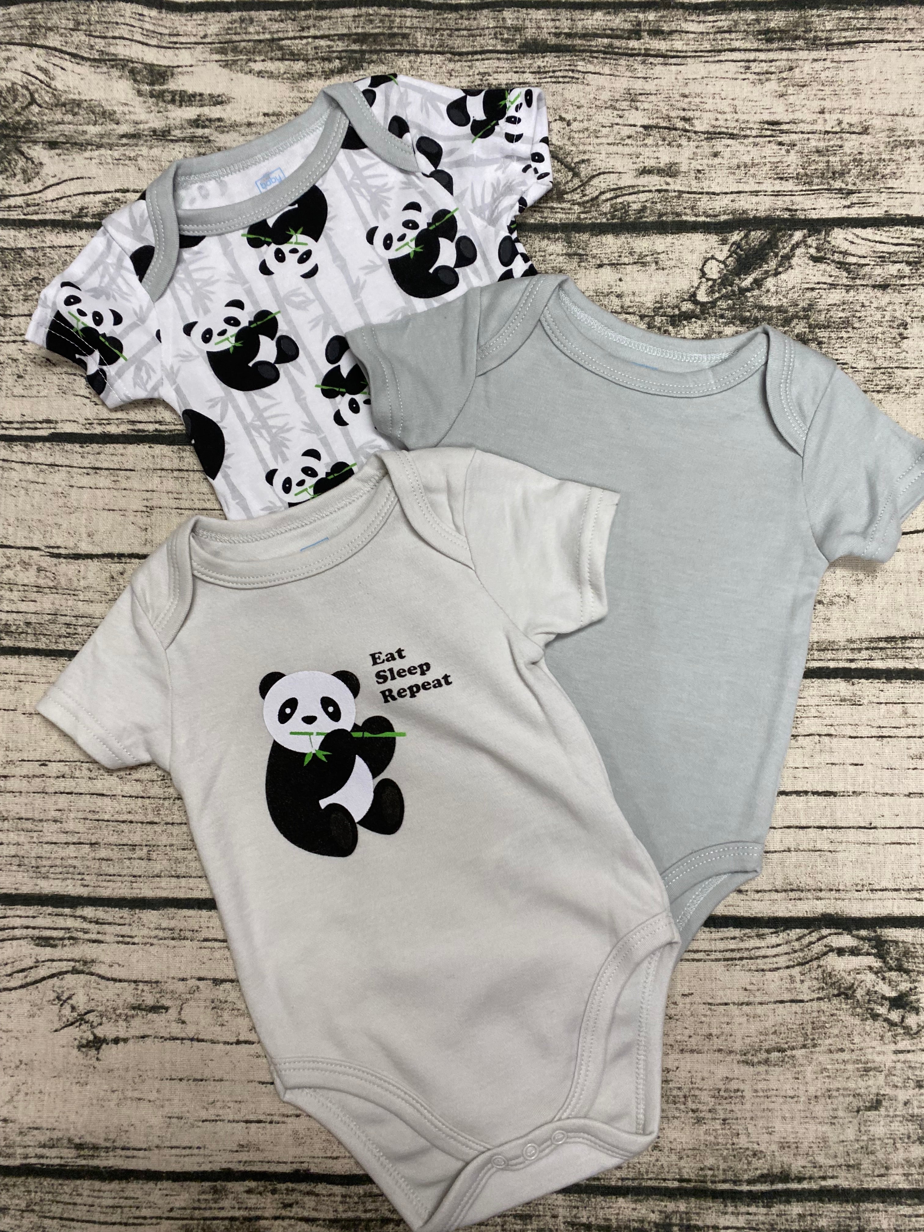 Panda 3 pack Onesies