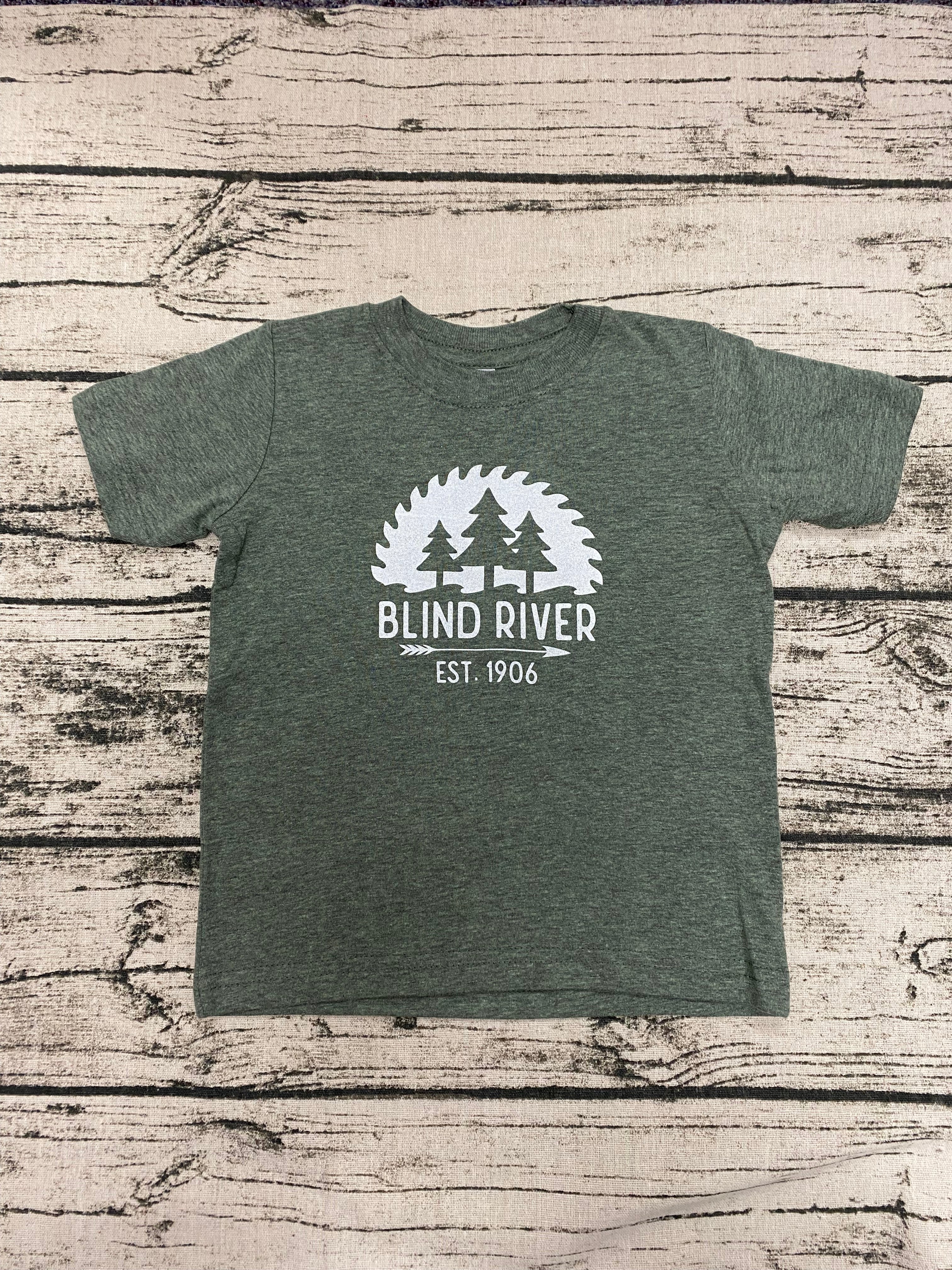 Blind River Toddler Tees - Green