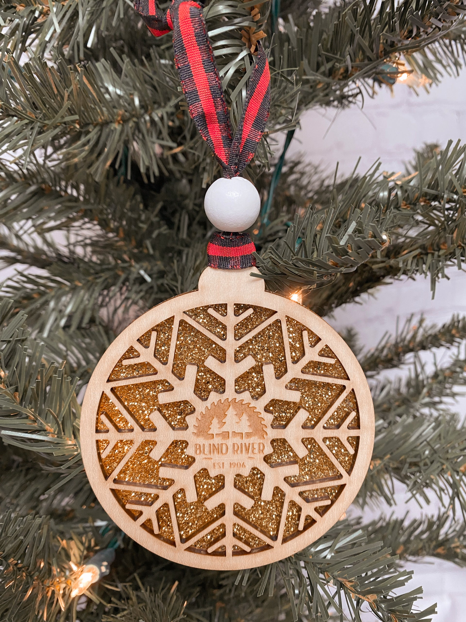 Blind River 2-ply Ornaments