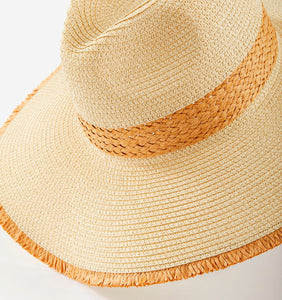 Braided Band Natural Straw Hat