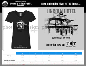 *Limited Edition Lincoln Hotel Women’s V-Neck Tee*
