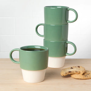 Sea Pine Nesting Mugs Set of 4