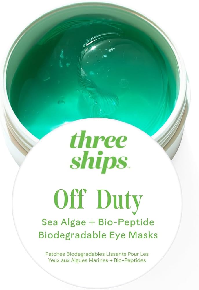 Off Duty  Sea Algae + Bio-Peptide Smoothing Biodegradable Eye Masks