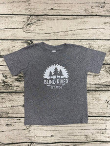 Blind River Toddler Tee - Sport Grey