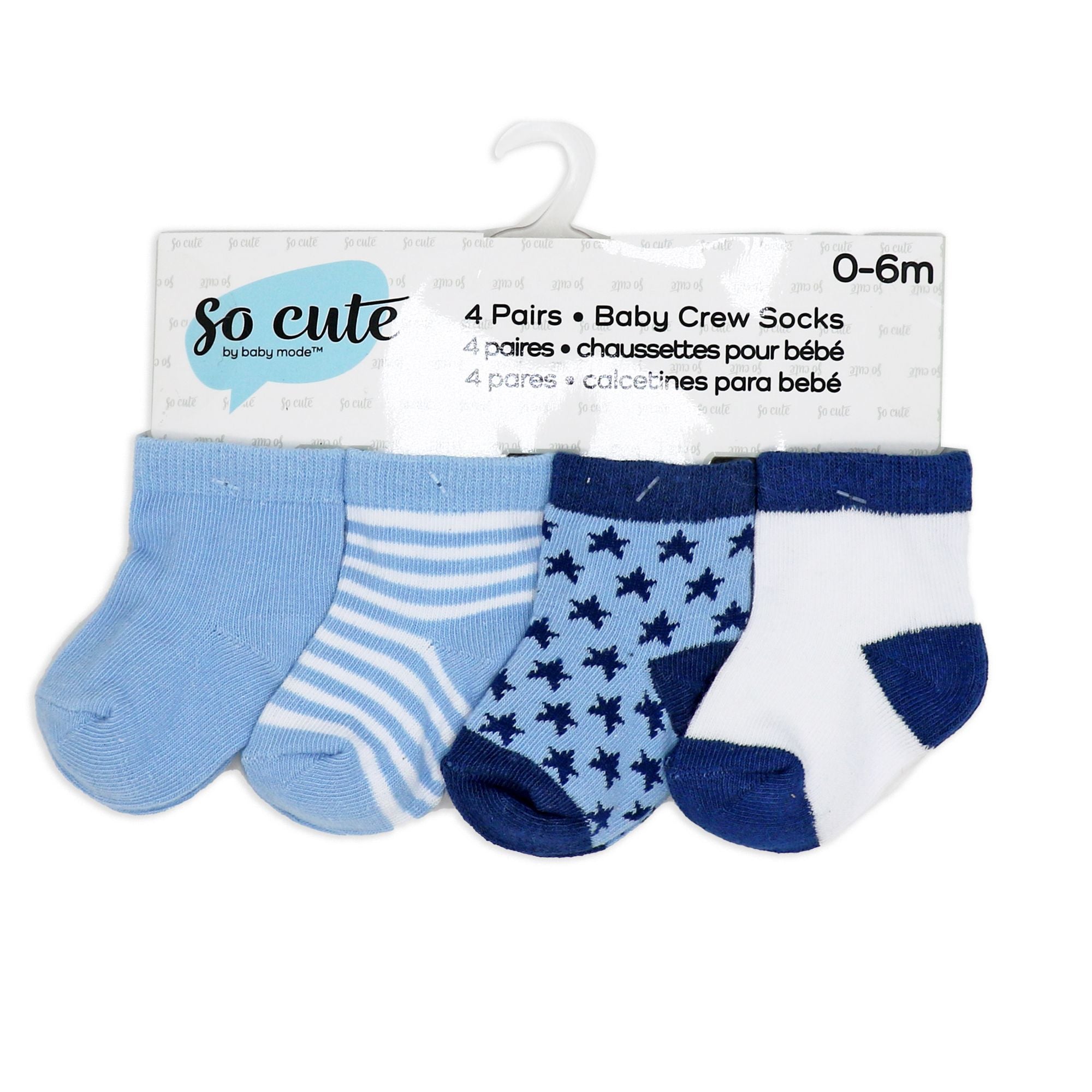 4 Pairs Socks (Various colours)