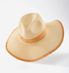 Braided Band Natural Straw Hat