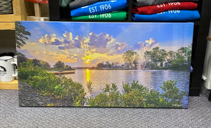 Blind River at Fountain 16” x 32”