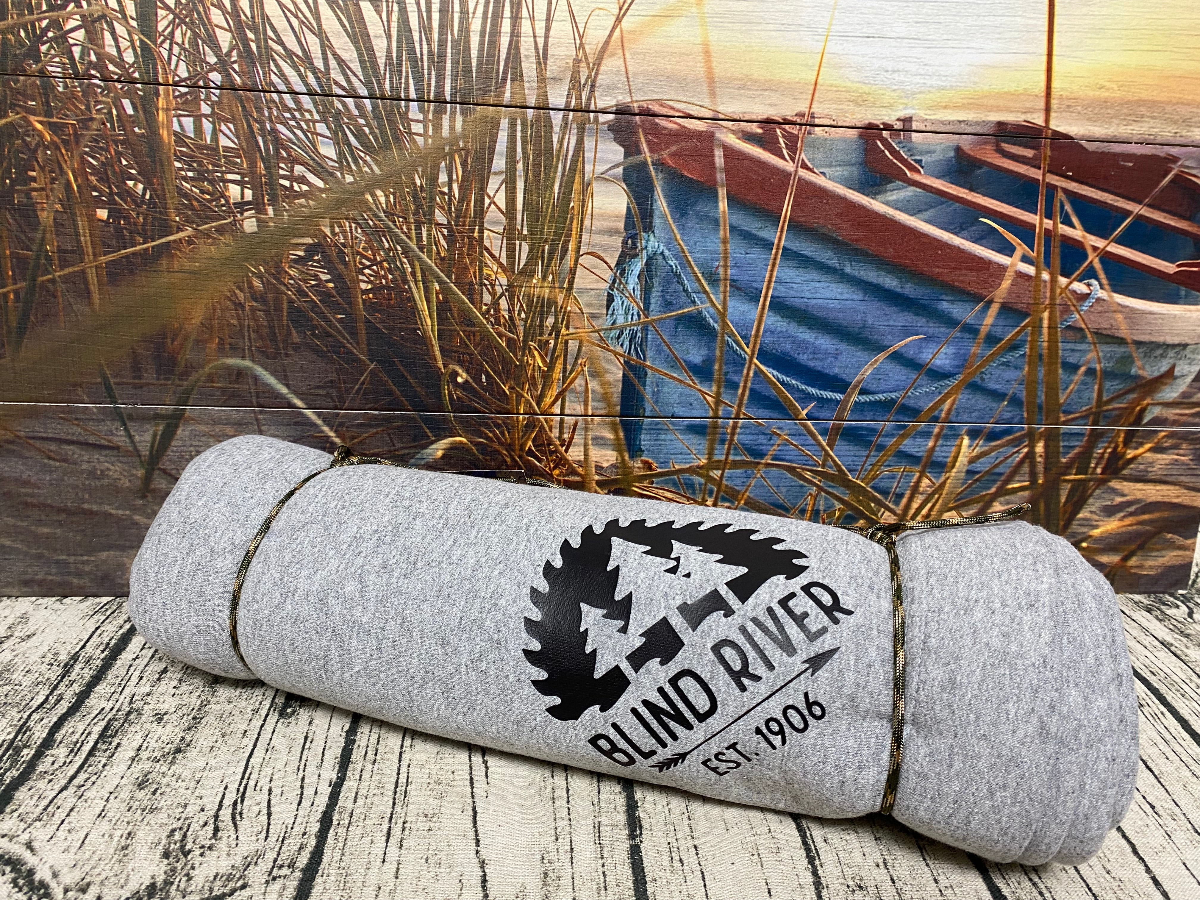 Blind River Throw Blanket