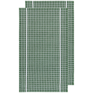 Terry Dishtowels set of 2 - Elm Green