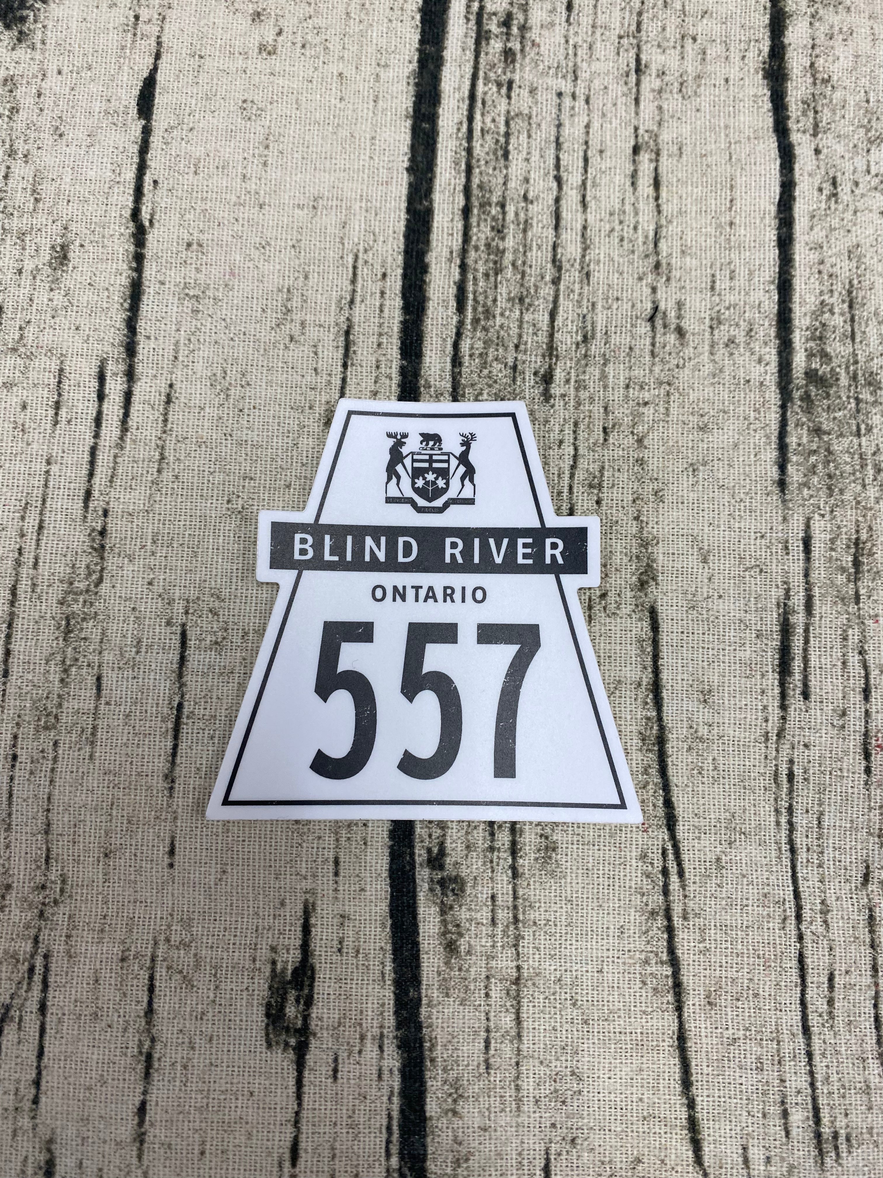 Blind River Stickers