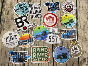 Blind River Stickers