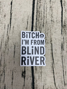 Blind River Stickers