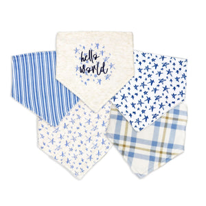 5-pc Bandana Bibs