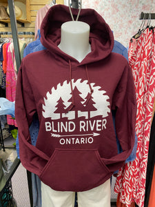 Blind River Hoodie Burgundy