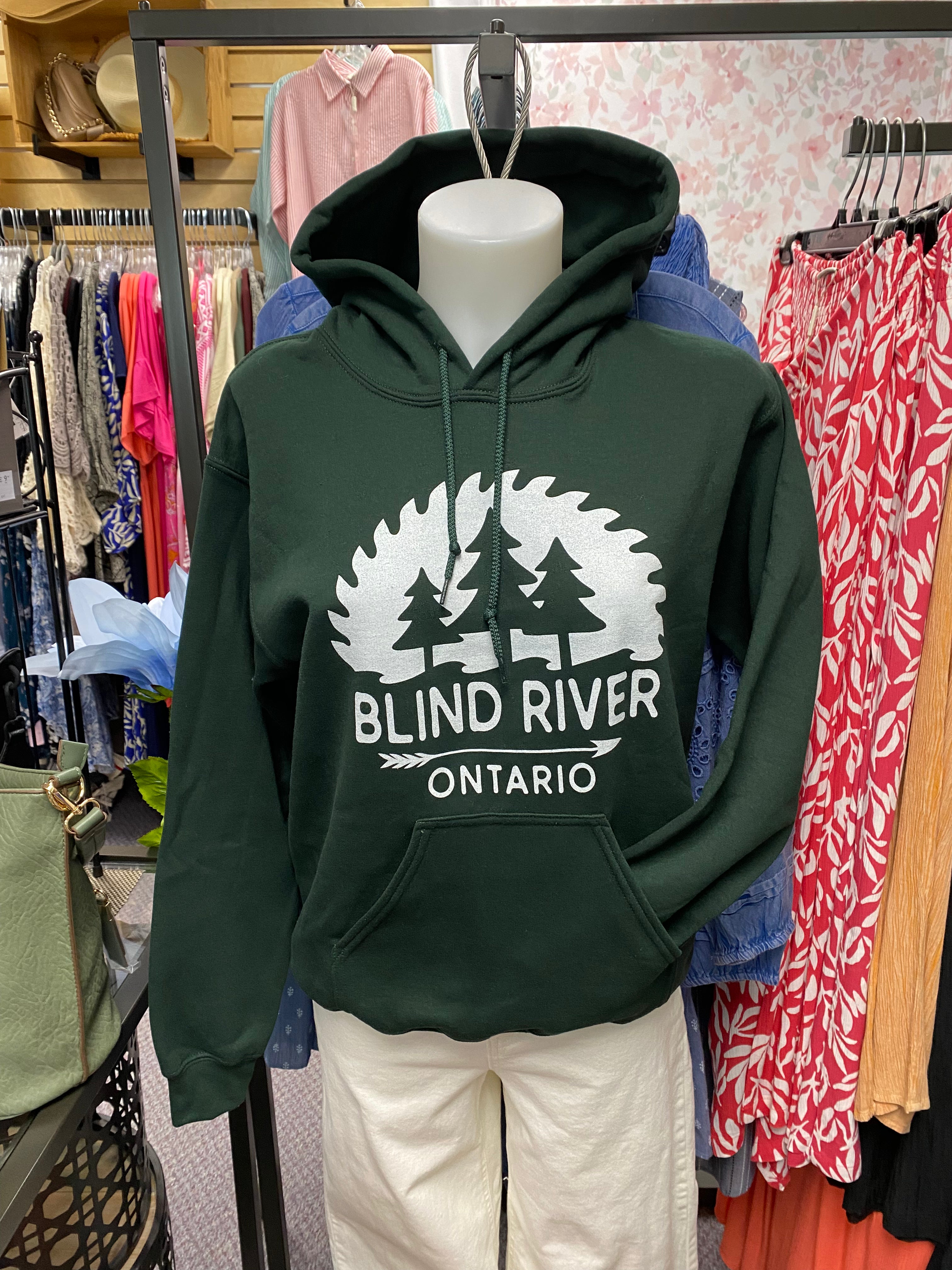Blind River Hoodie Forest Green