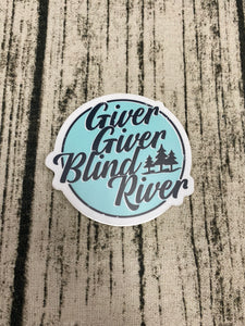 Blind River Stickers