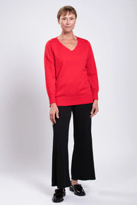 Tiff Sweater, Red