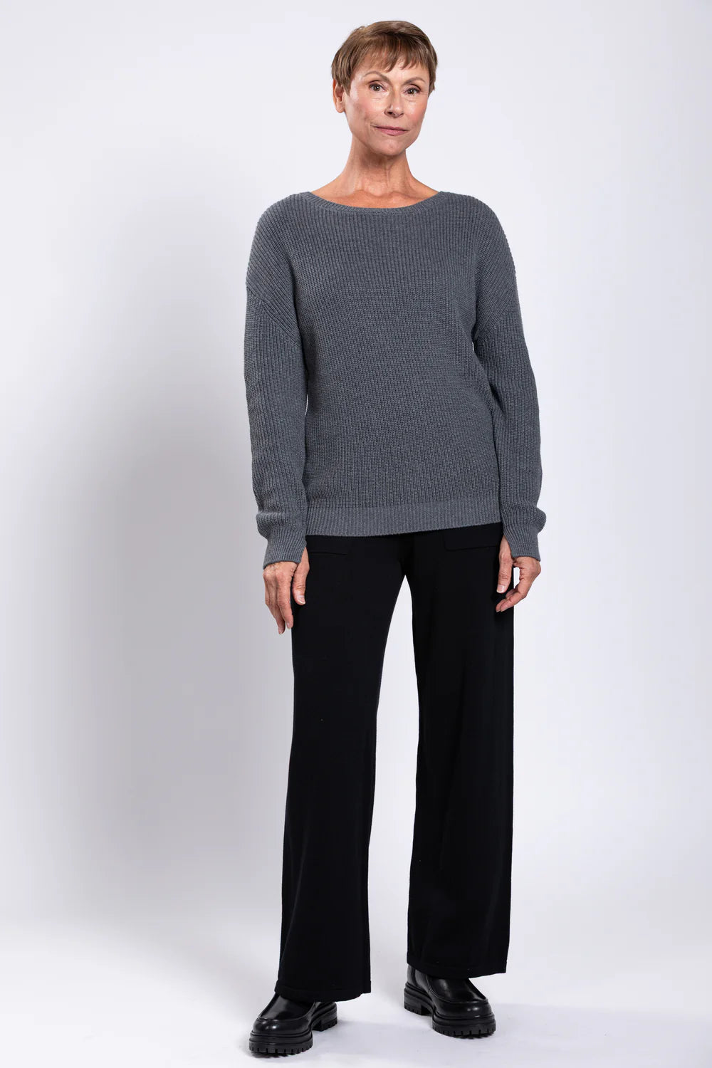 Mission Sweater Charcoal