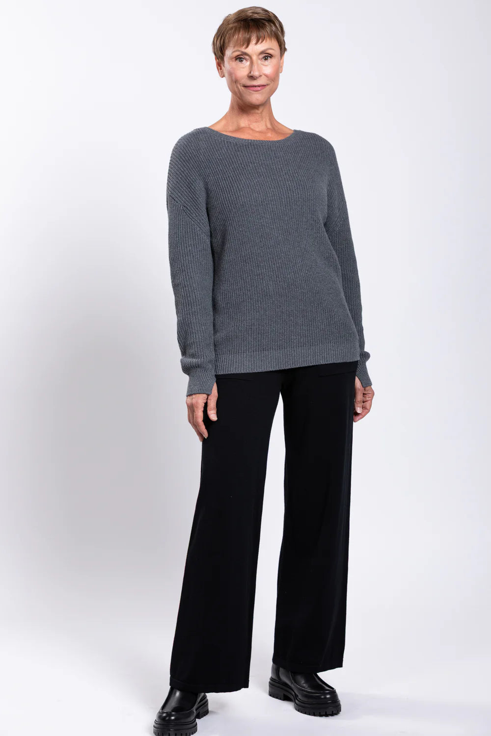 Mission Sweater Charcoal