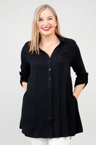 Celine Tunic, Black