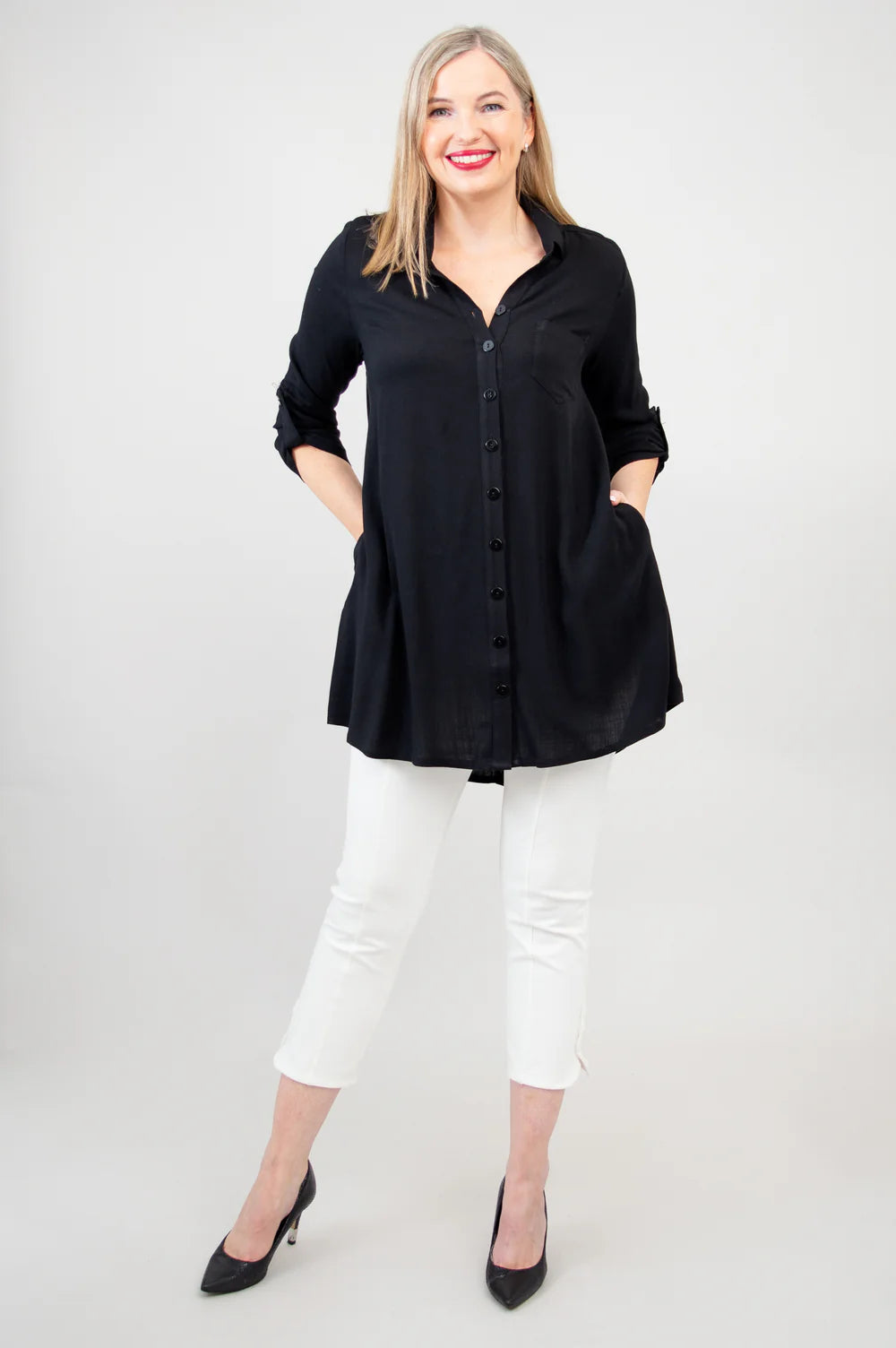 Celine Tunic, Black