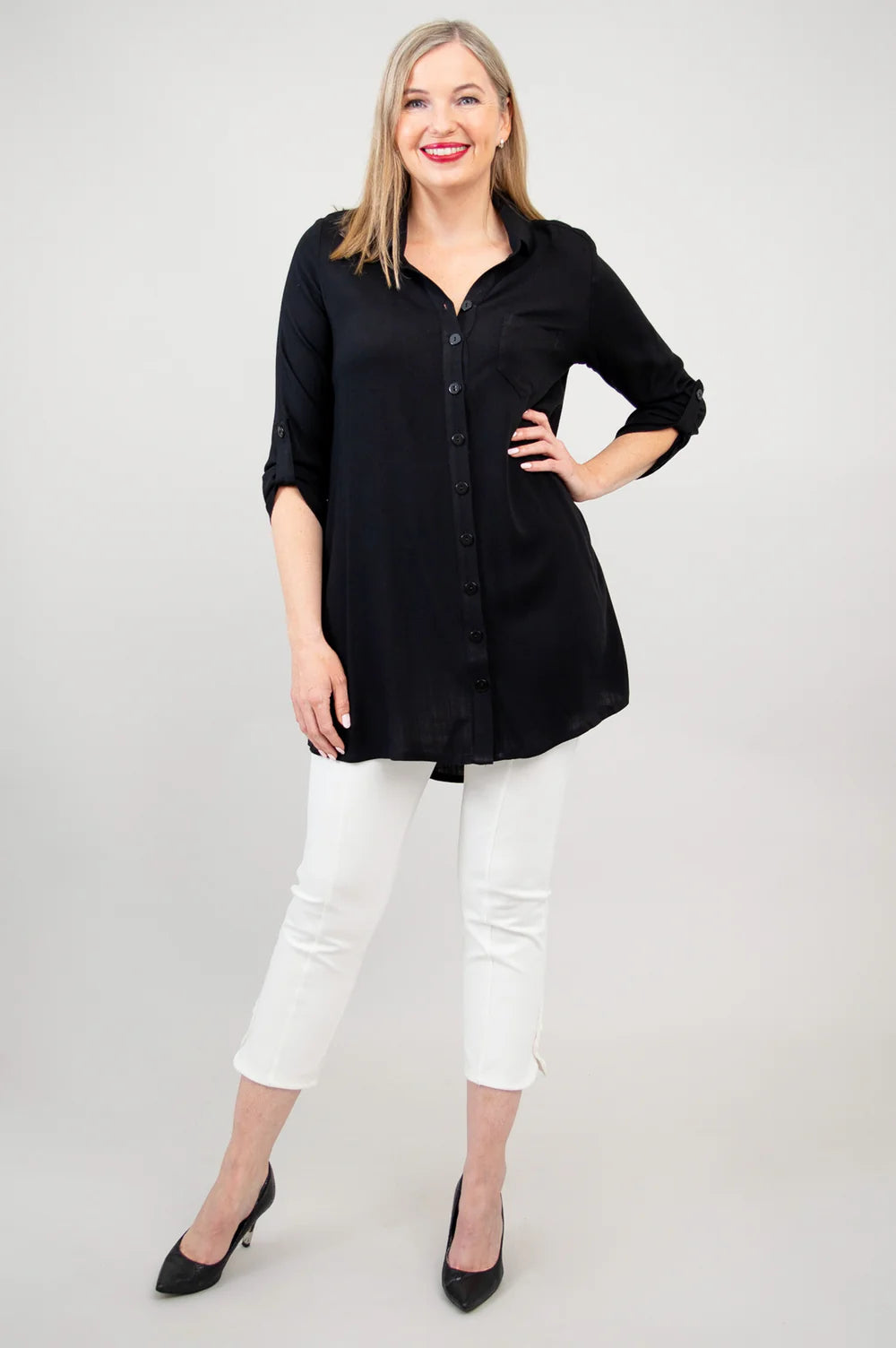 Celine Tunic, Black