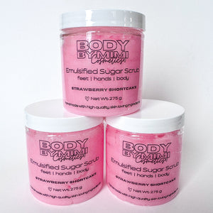 Gloss By Mimi Sugar Scrub Strawberry Pound Cake