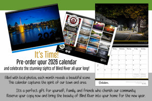 *Pre-Order* 2026 Blind River Calendar