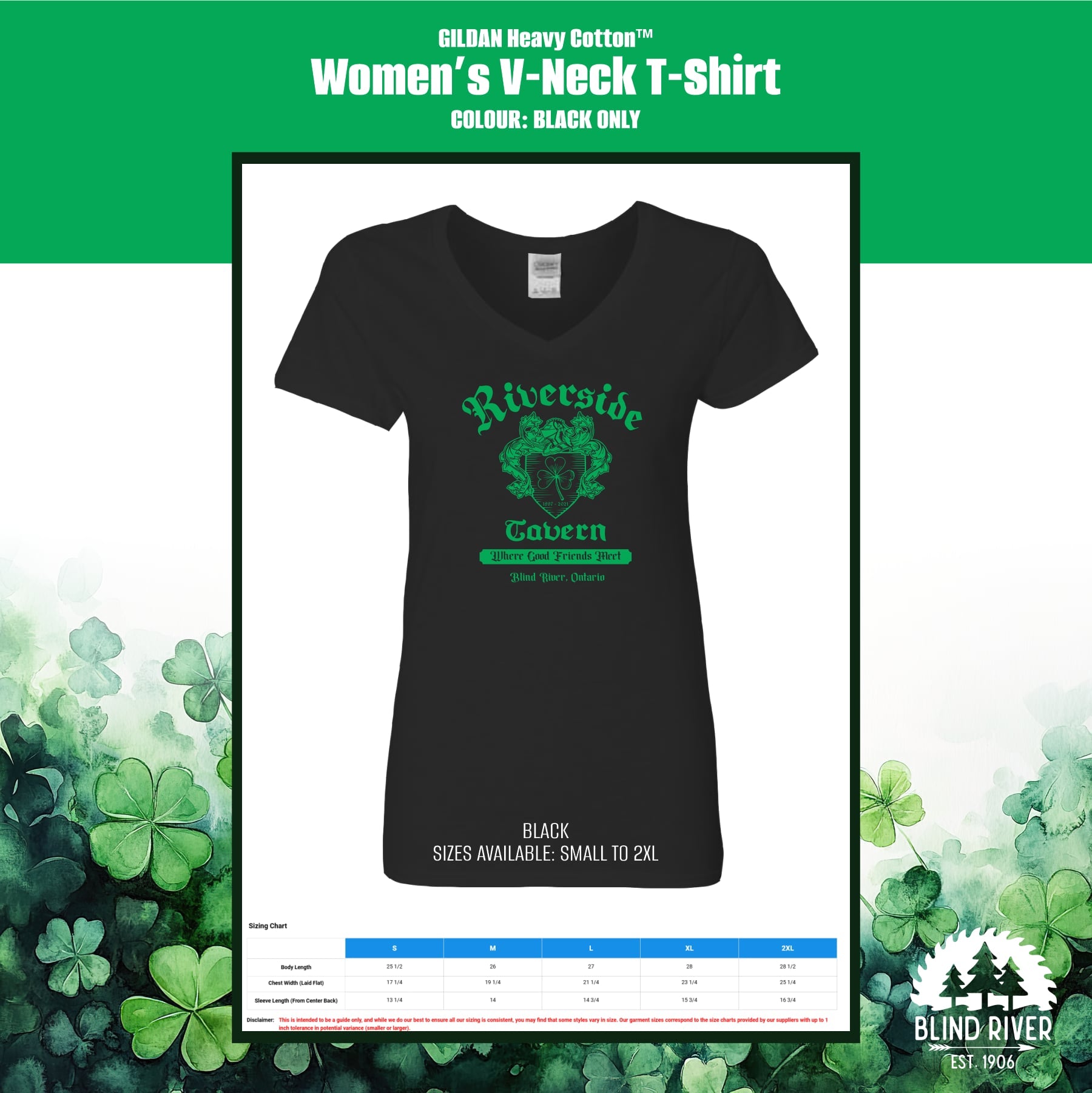 *Pre-Order Riverside Limited Edition V-Neck Women's Fit*