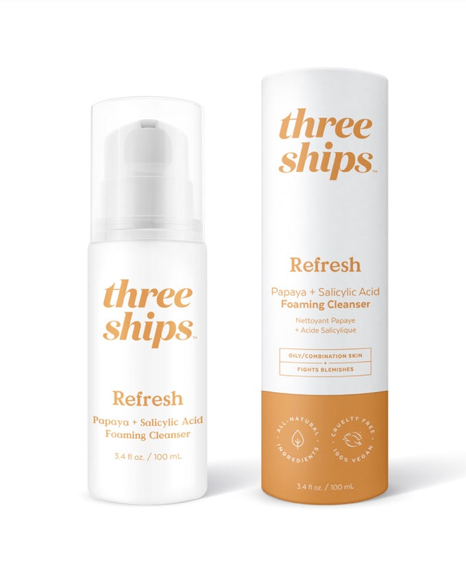 Three Ships - Refresh Papaya + Salicylic Acid Cleanser